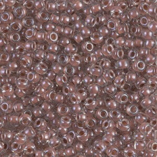 Miyuki rocailles Perlen 8/0 - Cocoa lined crystal 8-224
